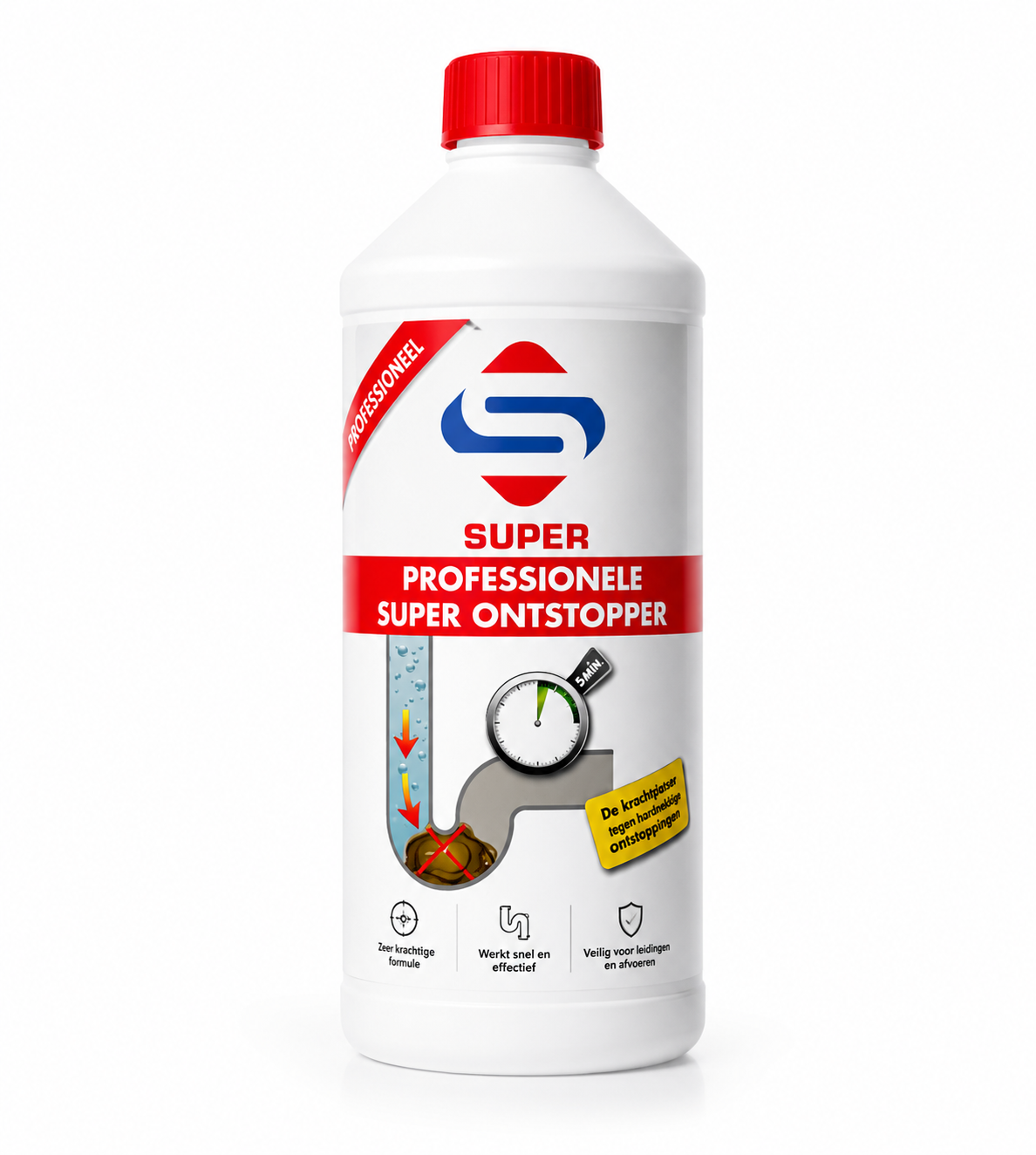 SuperCleaners Professionele Ontstopper 500ml
