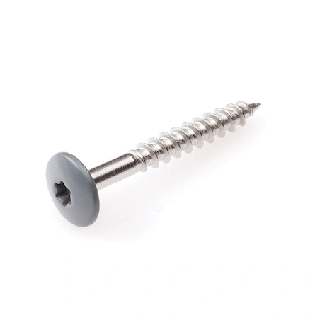 HPL Schroef 4.8x38 Bazaltgrijs RAL7012 RVS-A2 TX20 (100)