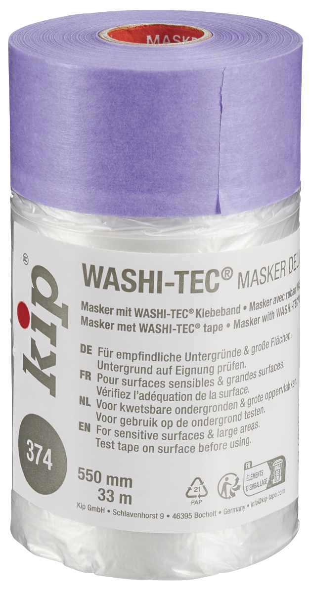 Kip 374 WASHI-TEC® Masker Delicate 550mm x 33m
