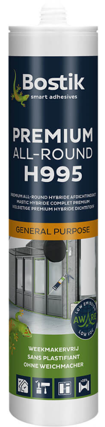 Bostik H995 Premium All Round Kit Zwart 290ml