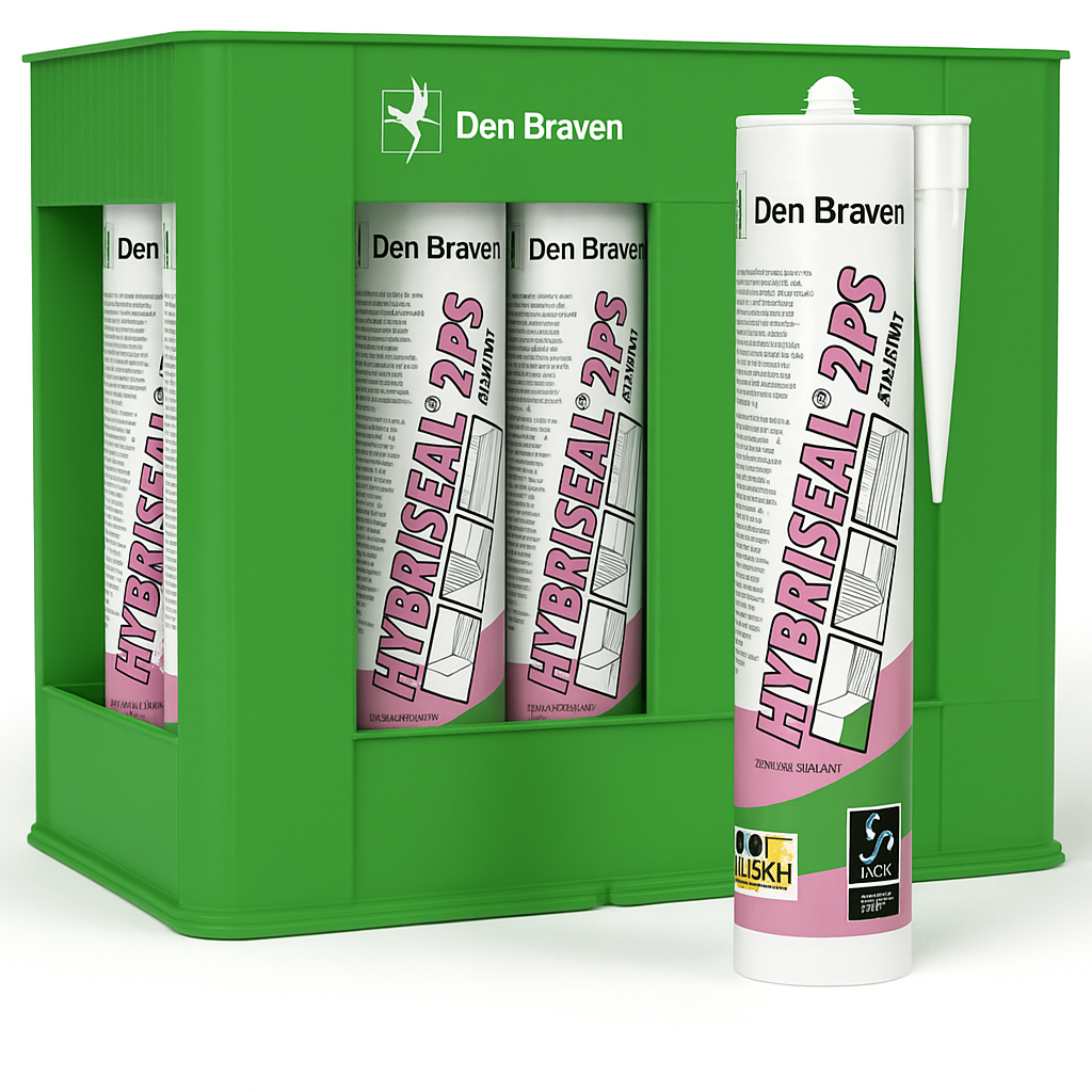 Zwaluw Groene Actie Krat Hybriseal 2PS - 12 x 290 ml Wit