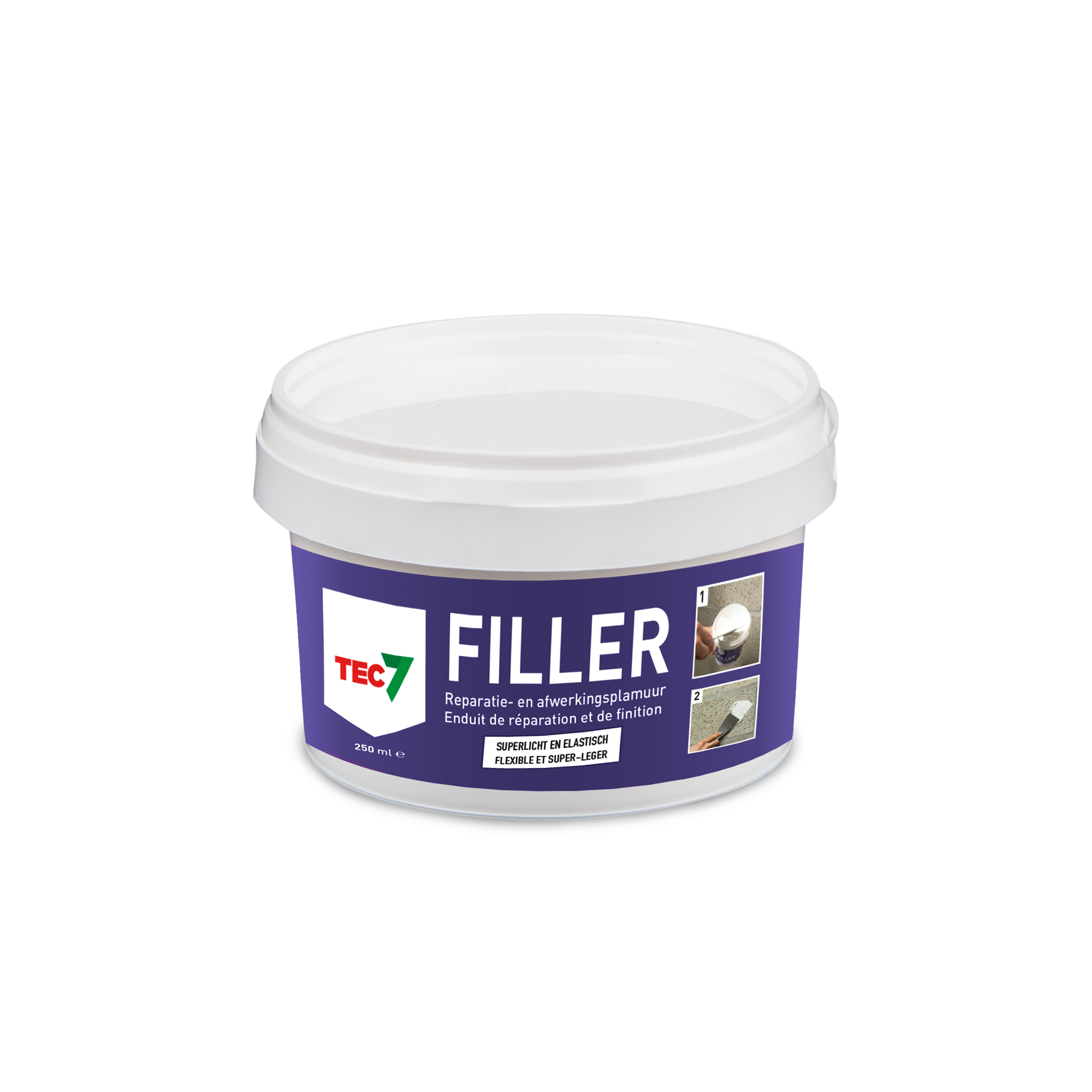 Tec7 Filler pot 250gr Tec7 Filler pot 250gr