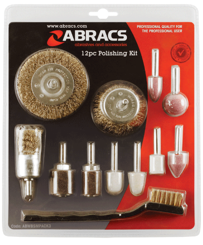 Abracs 12-Piece Polishing Kit 