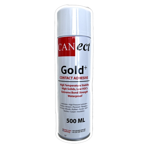 Canect Gold+ Contact Adhesive Spray 500ml Canect Gold+ Contact Adhesive Spray 500ml
