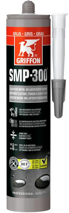 Griffon SMP-300 Water and Airtight Coating Gray 290ml Griffon SMP-300 Water and Airtight Coating Gray 290ml