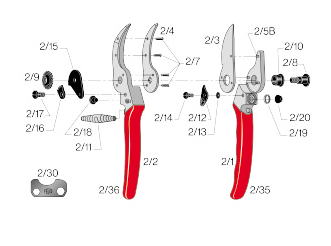 Felco 10 Snoeischaar - Gardeners World magazine