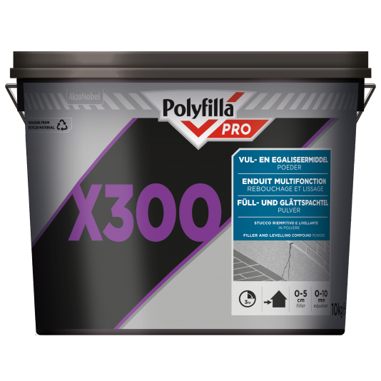 Polyfilla Pro X300 Vul en Egaliseermiddel Polyfilla Pro