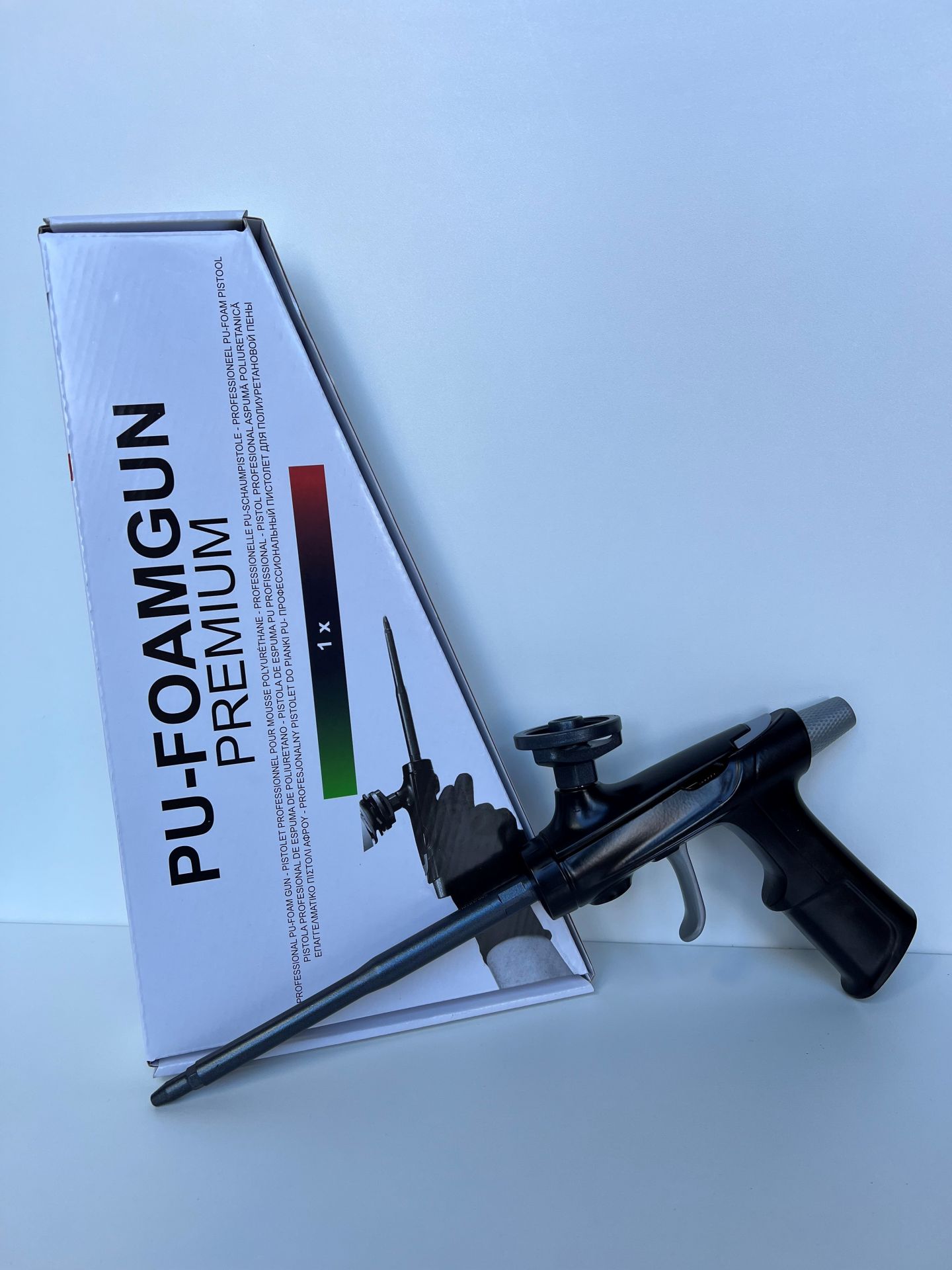 Foam Gun Premium Pistool zwart geavanceerd PU schuimpistool